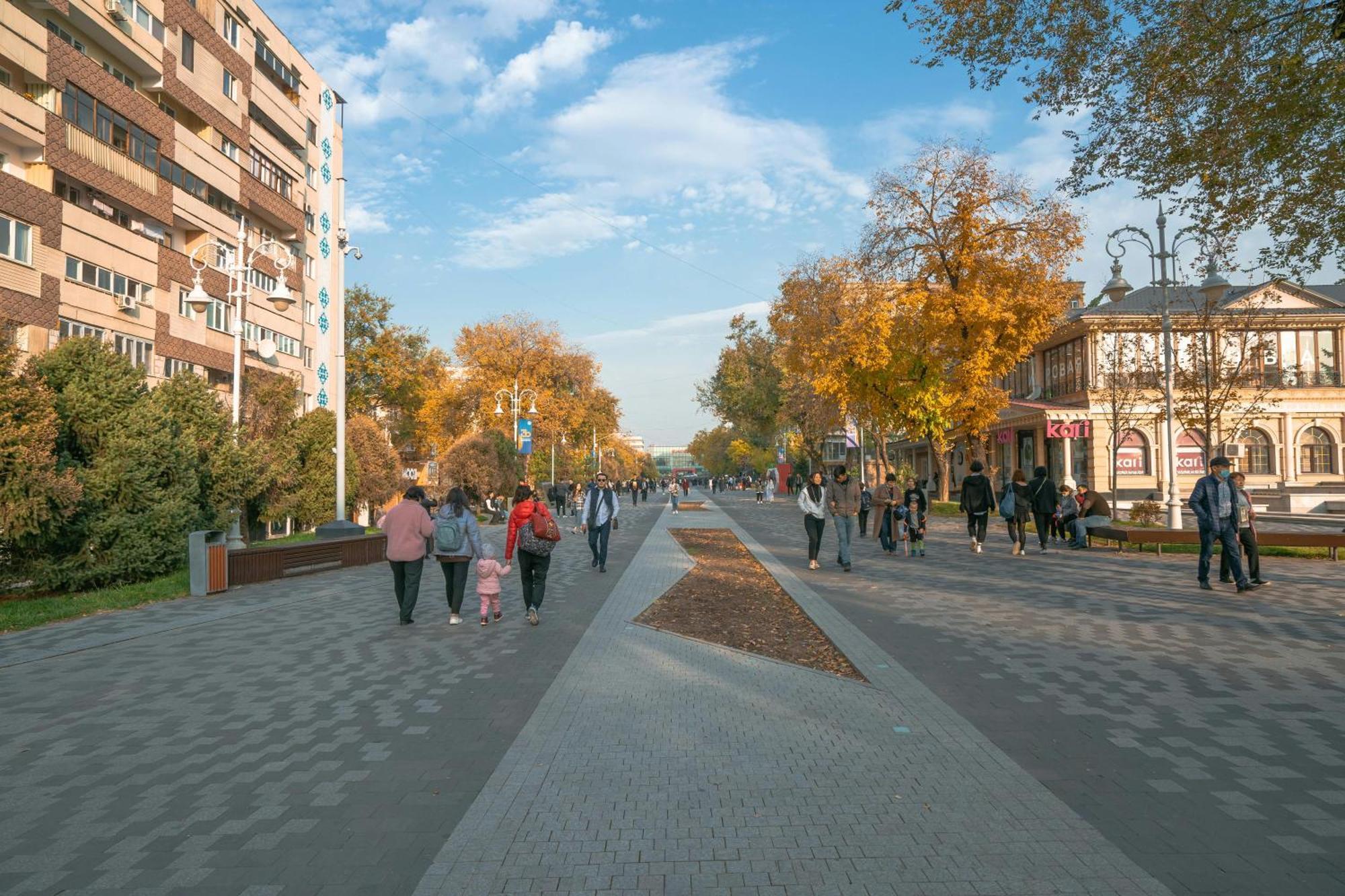 Nadezhda Apartments On The Nauryzbai Batyr 82 Almaty Exterior photo